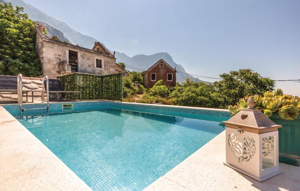 Villa Kristina - Ferienhaus Baska Voda - Topici, Private Outdoor Swimmingpool, Wifi Экстерьер фото